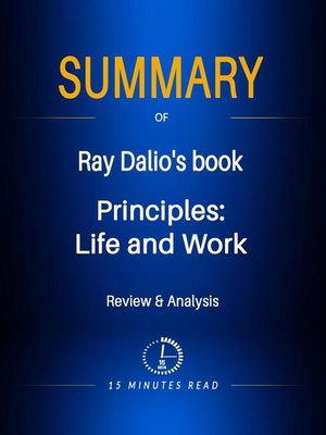 cover image of Summary of Ray Dalio's book